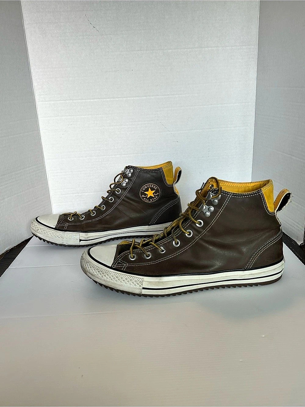 Converse Chuck Taylor All Star City Hiker High Top Sneakers Brown US 12